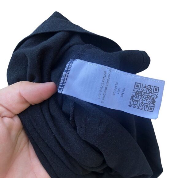 TRUE Religion T Shirt Diamond Buddha Black Large - Picture 2 of 4